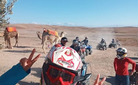 Agafay Desert Quad Biking and Camel Ride near Marrakesh