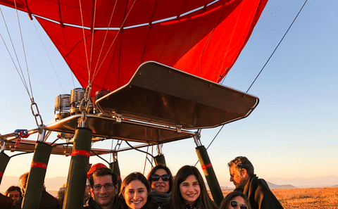 Sunrise Hot Air Balloon Ride in Marrakech with Breakfast