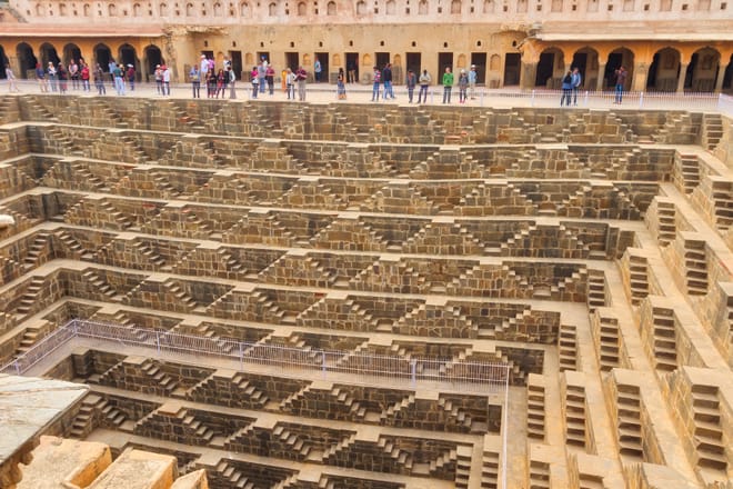 Our Guest Visiting in Chand Baori