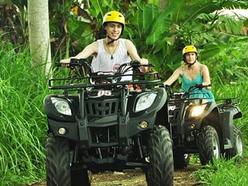 Ubud Adventure Tour: ATV Ride and Rafting Experience