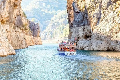 Green Canyon Boat with Lunch & Transfer from Alanya