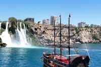 Antalya Pirate Boat Tour Visiting Duden Waterfall 3
