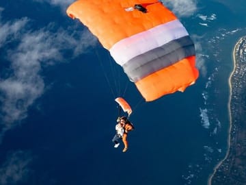 Tandem Skydiving Experience Over the Mediterranean in Side