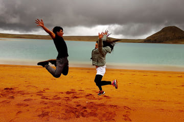 Hiking Adventure to Blue Lagoon in Ayacucho, Peru