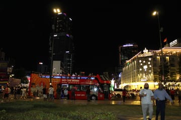 Midnight Double-Decker Bus Tour of Ho Chi Minh City