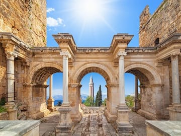 Antalya City Tour with Cable Car, Boat Cruise, and Waterfalls
