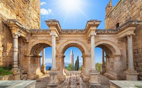 Antalya City Tour with Cable Car, Boat Cruise, and Waterfalls