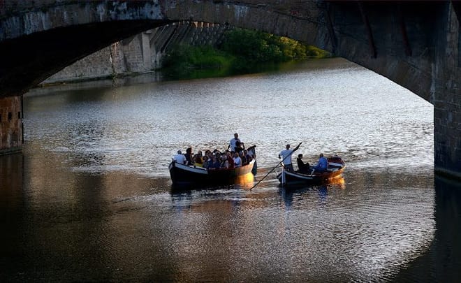 Sunset Cruise on the Arno River