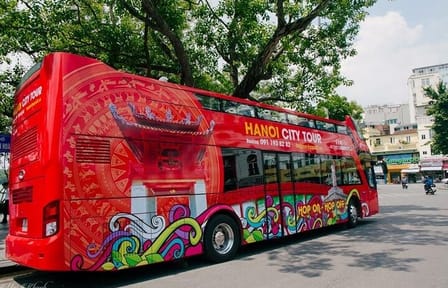 Half-Day Hop On Hop Off Bus Tour of Hanoi's Highlights