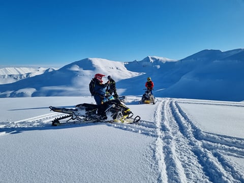 Adventure snowmobile tour Akureyri, photo 13