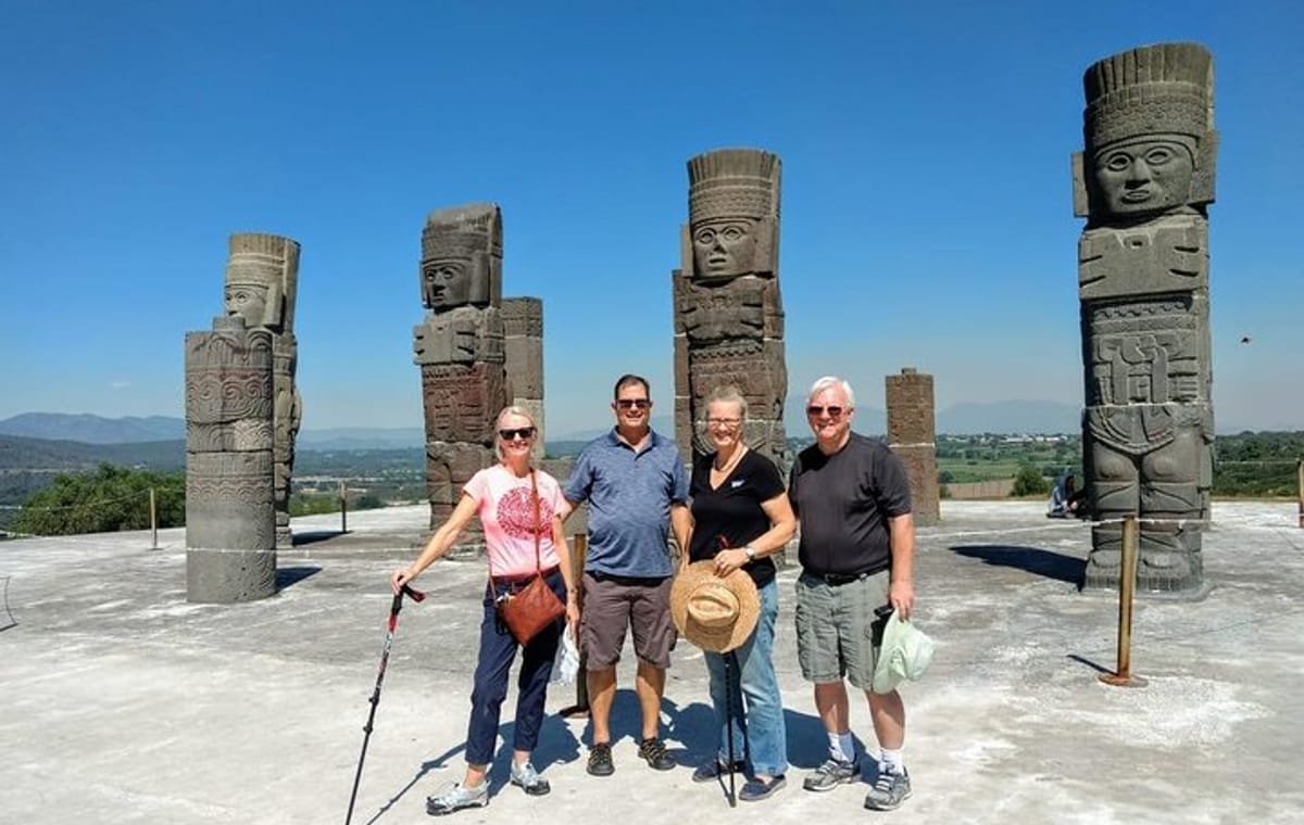 Private Tour: Pyramids of Teotihuacan and Piramides of Atlantes de Tula