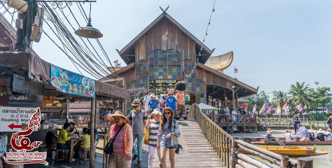 PATTAYA Join Tour Foating Market Pattaya 10