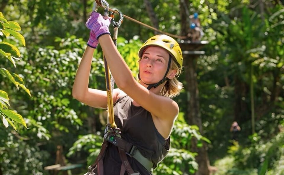 Phuket Zipline Adventure with Free Fall Jump and Scenic Jungle Views