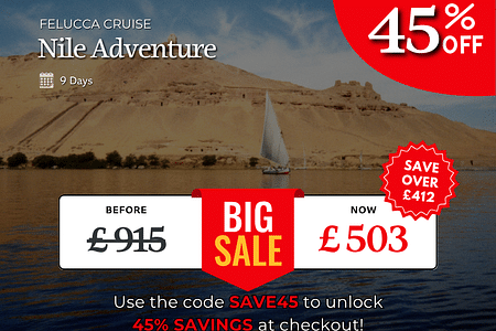 Nile Adventure: Felucca Cruise, Pyramids, Luxor & Red Sea Exploration