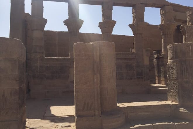 Habu city Ramses III and Luxor temble from hurghada