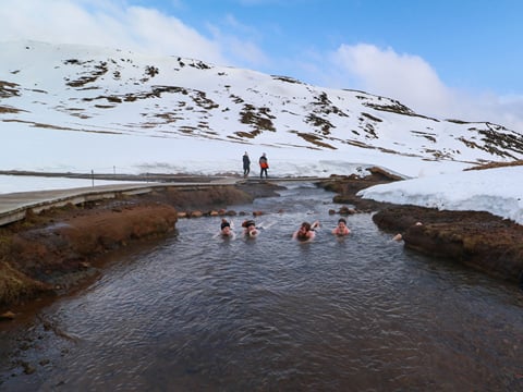 PRIVATE: Hiking up Reykjadalur Valley - Hot River , photo 11