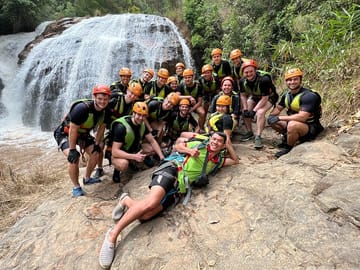 Canyoning and 1500m Zipline Adventure in Dalat, Vietnam