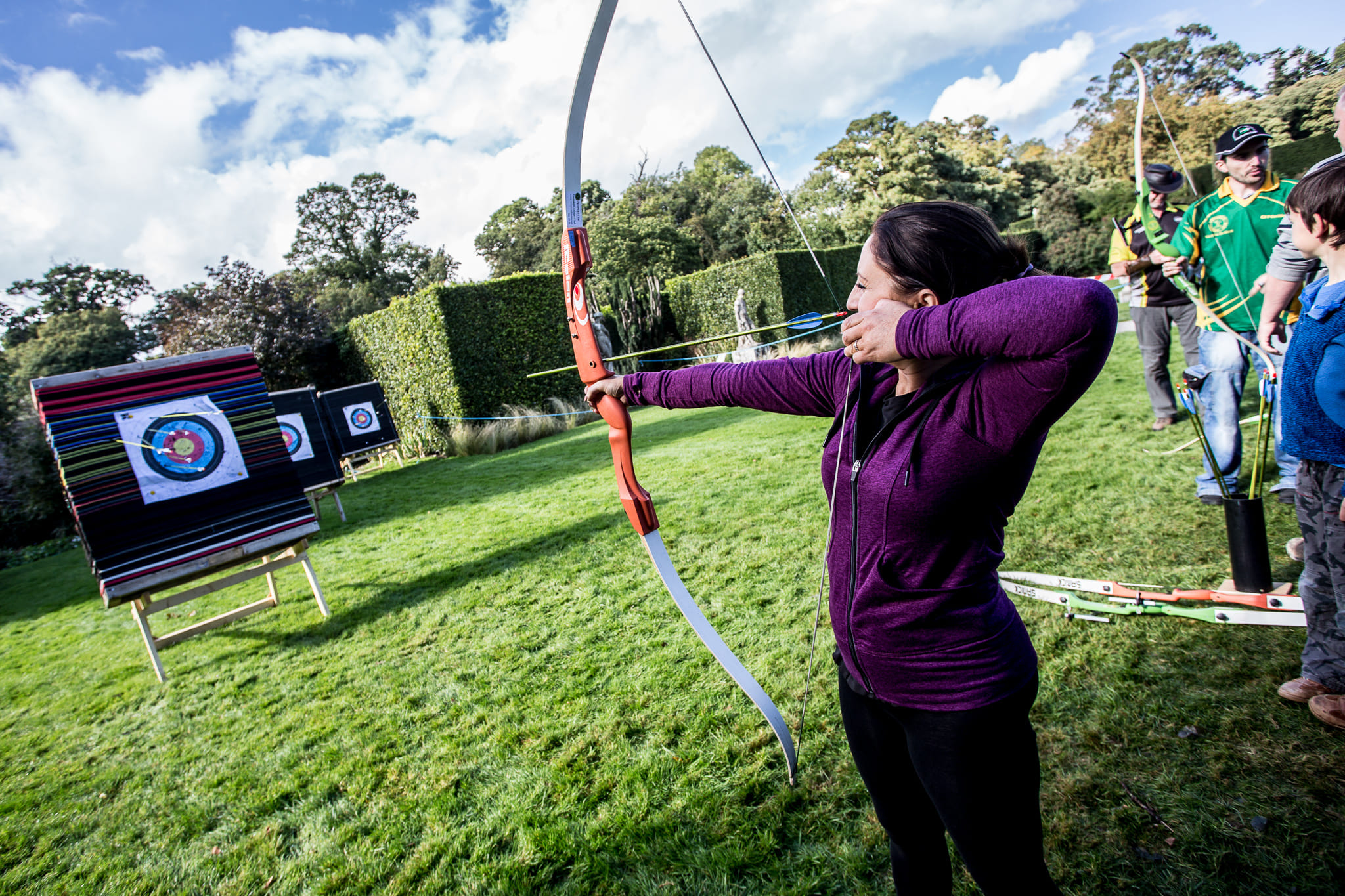 Archery combat. Galway. Guided.