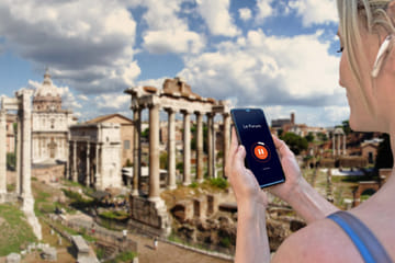 Audio Guided Walking Tour of Rome's Historic Sites