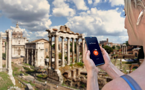 Audio Guided Walking Tour of Rome's Historic Sites