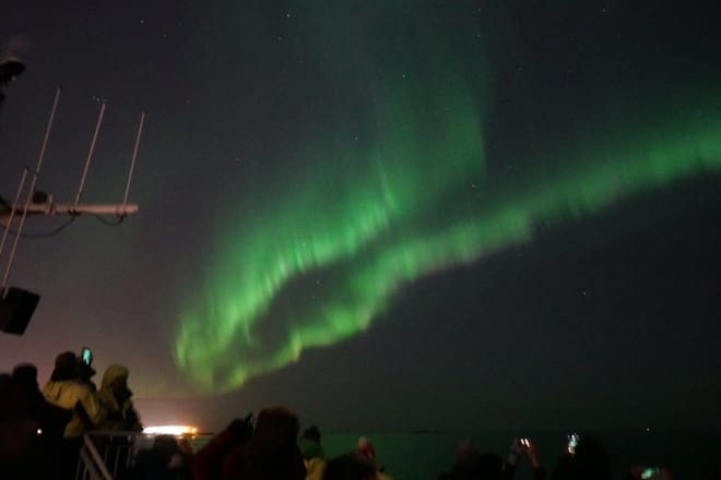 Aurora by Boat: Northern Lights Sailing from Reykjavik
