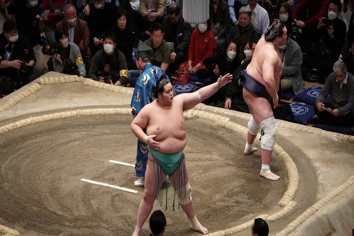 Sumo Tournament Experience in Tokyo