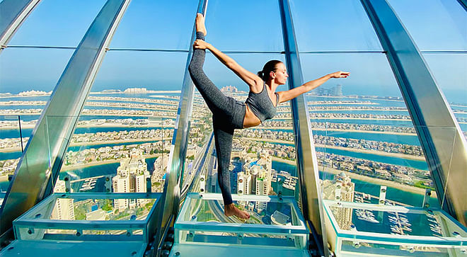 Excursión combinada por Dubai Sky High con traslado privado