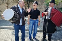 musicians in old Tbilisi