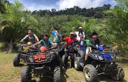 From Phuket to Khao Lak ATV Quad Bike with Waterfall and Lunch