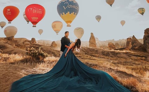 Cappadocia Hot Air Balloon Photoshoot Experience in Göreme