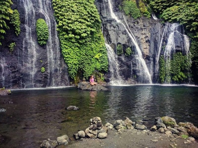 Banyumala Waterfall Trek, Bedugul and Lake Beratan Tour 2