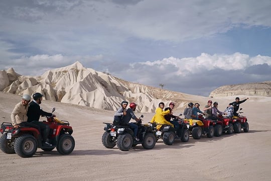 Cappadocia: 2-Hours Sunset ATV Quad Tour w/Free Hotel Transfer