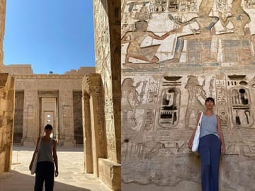 Explore the Nobles Tombs, Medinat Habu & Sunset Feluca Boat Ride
