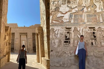 Explore Nobles Tombs Madinat Habu Temple Plus Sunset Sailing Boat