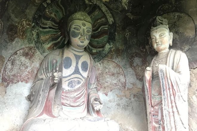 Private Day Trip to Maijishan Grottoes from Xi'an by Bullet Train 9