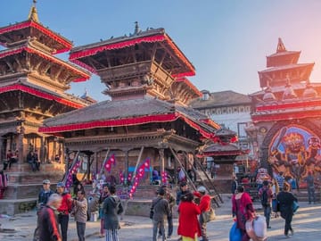 Private Tour of Kathmandu Durbar Square and Swayambhunath Stupa