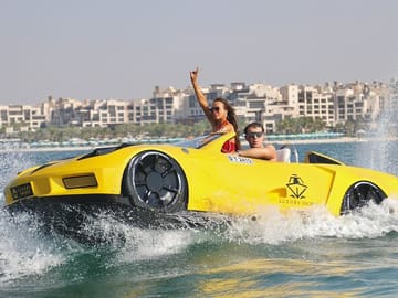 Jet Car Ride Adventure in Dubai with Private Transfers