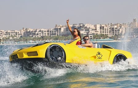 Jet Car Ride Adventure in Dubai with Private Transfers