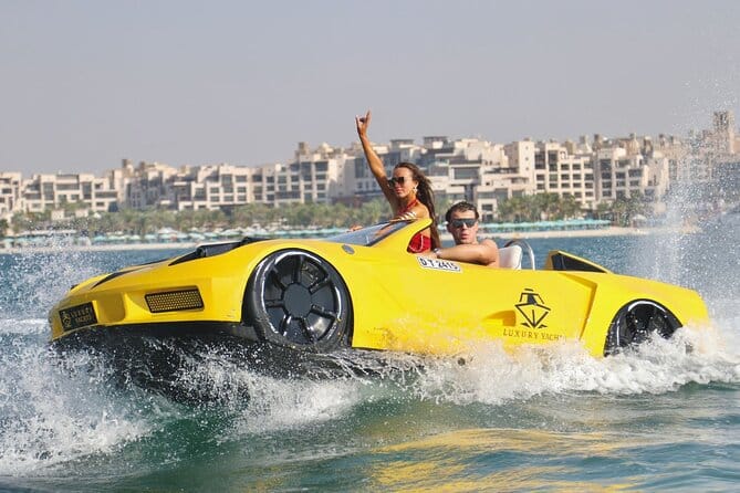 Dubai Jet Car Ride with Private Transfers 2