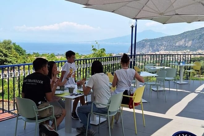 Aperitif on the Amalfi Coast