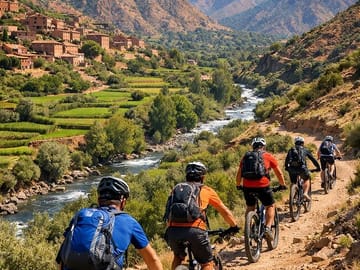 Biking Adventure in Agafay and Amizmiz from Marrakech