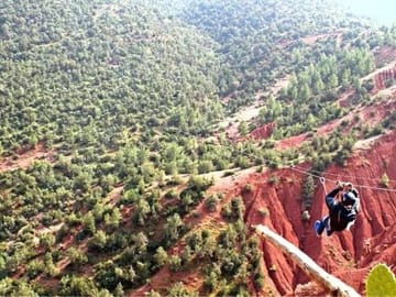 Atlas Mountains Zipline from Marrakech with Berber Lunch & Hike