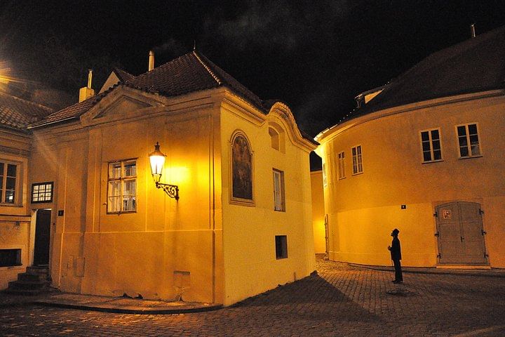 photo of Prague during night