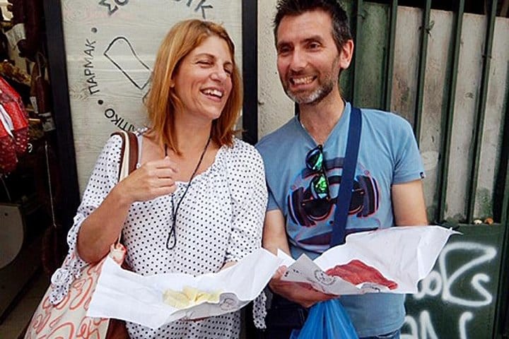 Your tour guides, Rachel and Maik