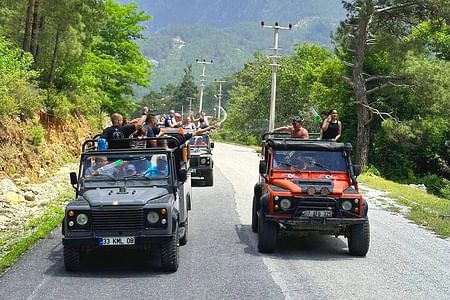 Alanya Off-Road Jeep Safari: BBQ Lunch, Waterfalls & Cultural Adventure
