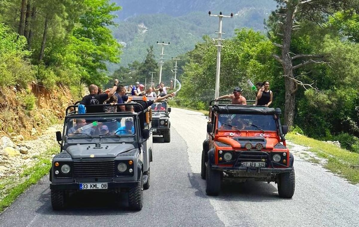 Alanya Jeep Safari with Off-Road, Lunch & Roundtrip Transfer