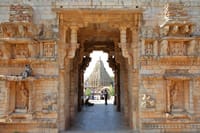 Mahasati Gate inside the Fort.