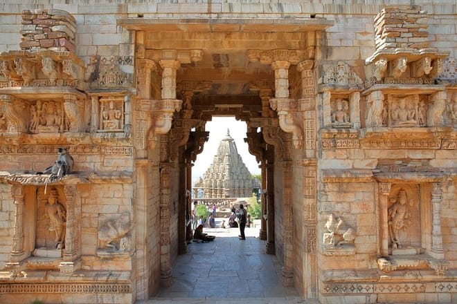 Mahasati Gate inside the Fort.