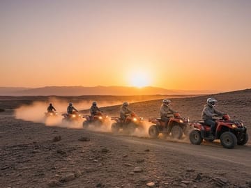 Quad Biking and Camel Riding with Dinner in Agafay Desert