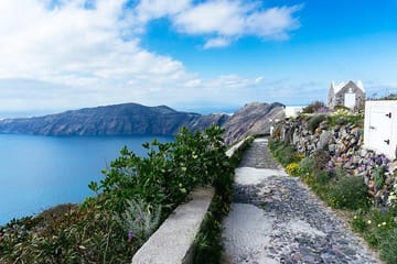 Private Walking Tour of Santorini's Caldera Landscapes
